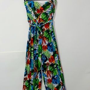 STRAPLESS JUMPSUIT